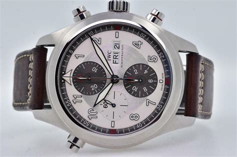 iwc spitfire doppelchronograph|iwc spitfire chronograph gray.